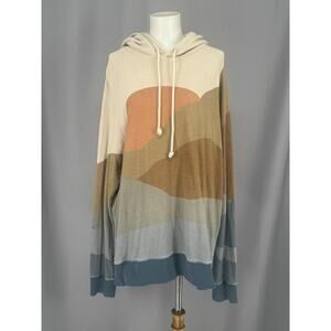 Faherty Brand Sweatshirt XL Seaside Mountain Hoodie Cotton Coastal